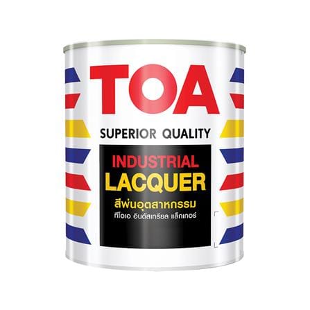 สีพ่นอุตสาหกรรม TOA INDUSTRIAL LACQUER BASE C สีขาว เงา 1/4 แกลลอน_0