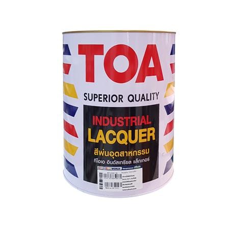 สีพ่นอุตสาหกรรม TOA INDUSTRAIL LACQUER BASE A เงา 2.5 แกลลอน_0