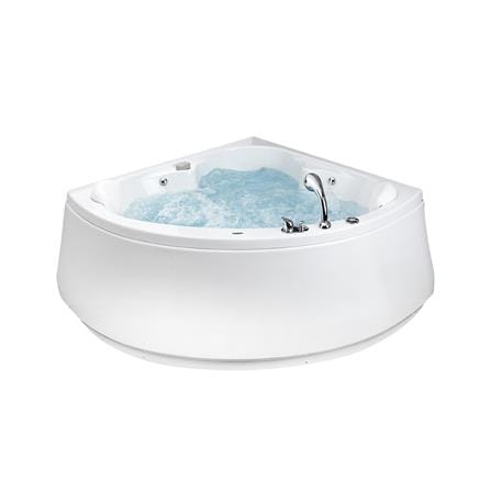 อ่างอาบน้ำวนอัดอากาศเข้ามุม แบบลอยตัว CRISTINA CT-9931 FWA 120 ซม. สีขาว_0