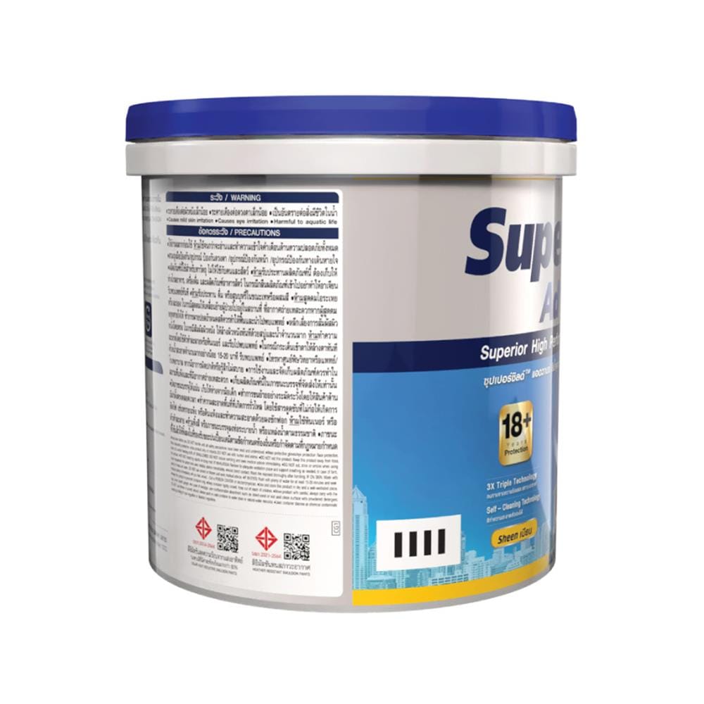 สีรองพื้นปูนใหม่ ชนิดเนียน TOA SUPERSHIELD 000 สีขาว 1 แกลลอน