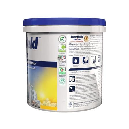 สีรองพื้นปูนใหม่ ชนิดเนียน TOA SUPERSHIELD 000 สีขาว 1 แกลลอน_2