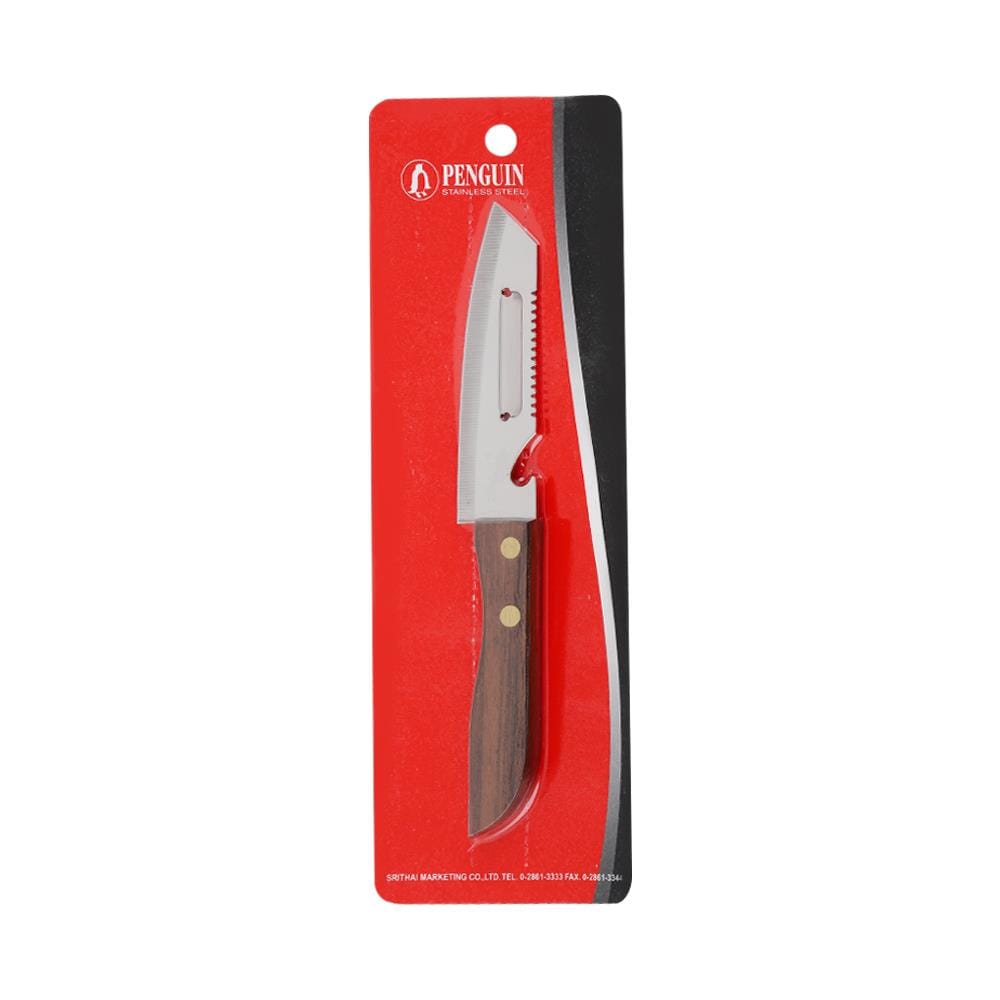มีดครัว PENGUIN RAMBO 7.5 นิ้ว ด้ามไม้