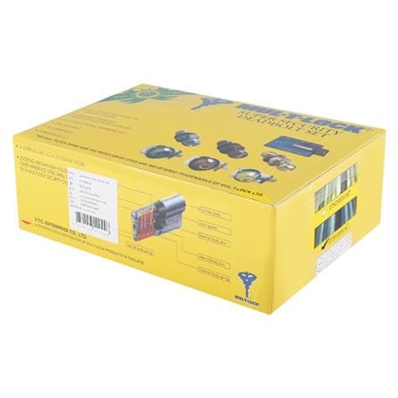 ชุดลูกบิดประตู หัวกลม (พร้อม DEADBOLT) MUL-T-LOCK DTSS-8309 สีสเตนเลส_4