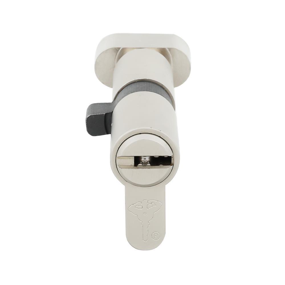 ไส้กุญแจ MORTISE ทั่วไป 1 ด้าน MTL CYLINDERS สีสเตนเลส