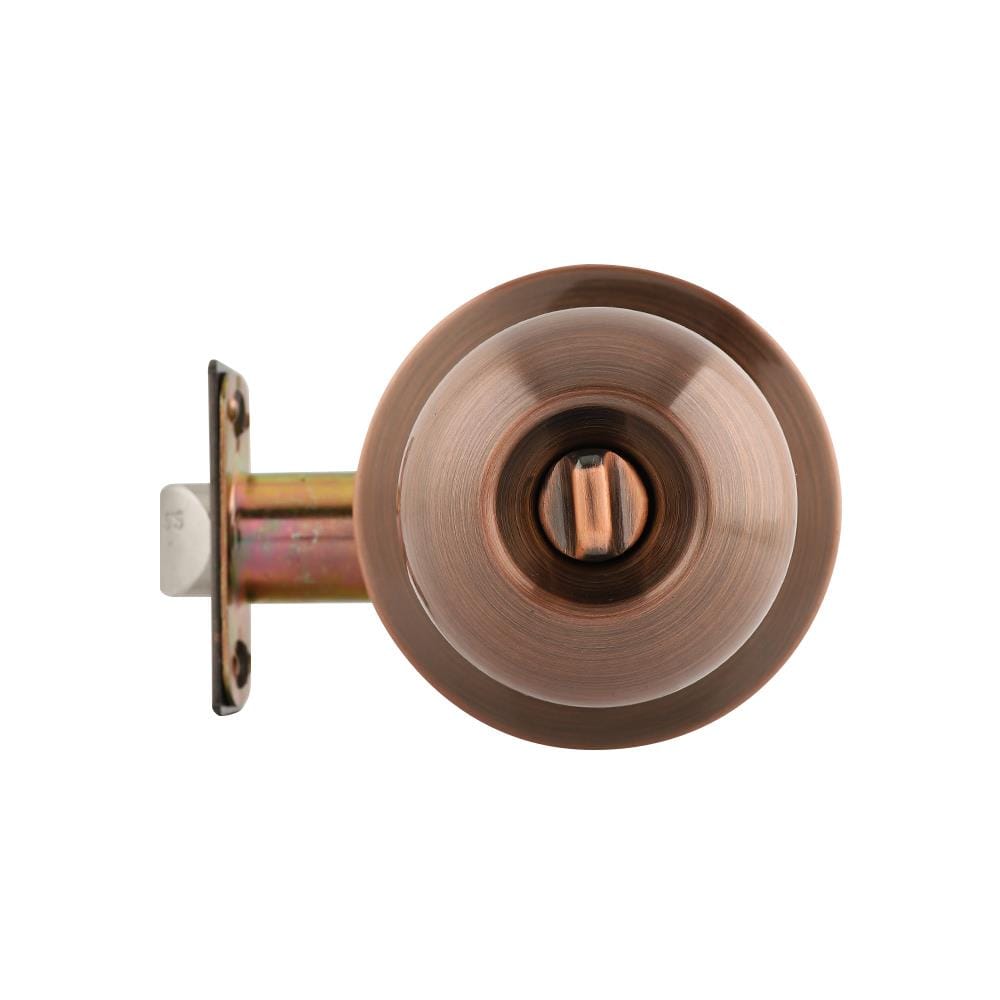 ชุดลูกบิดประตู หัวกลม (พร้อม DEADBOLT) MUL-T-LOCK DTAC-8303(S) สีทองแดงรมดำ