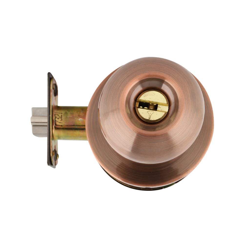 ชุดลูกบิดประตู หัวกลม (พร้อม DEADBOLT) MUL-T-LOCK DTAC-8303(S) สีทองแดงรมดำ