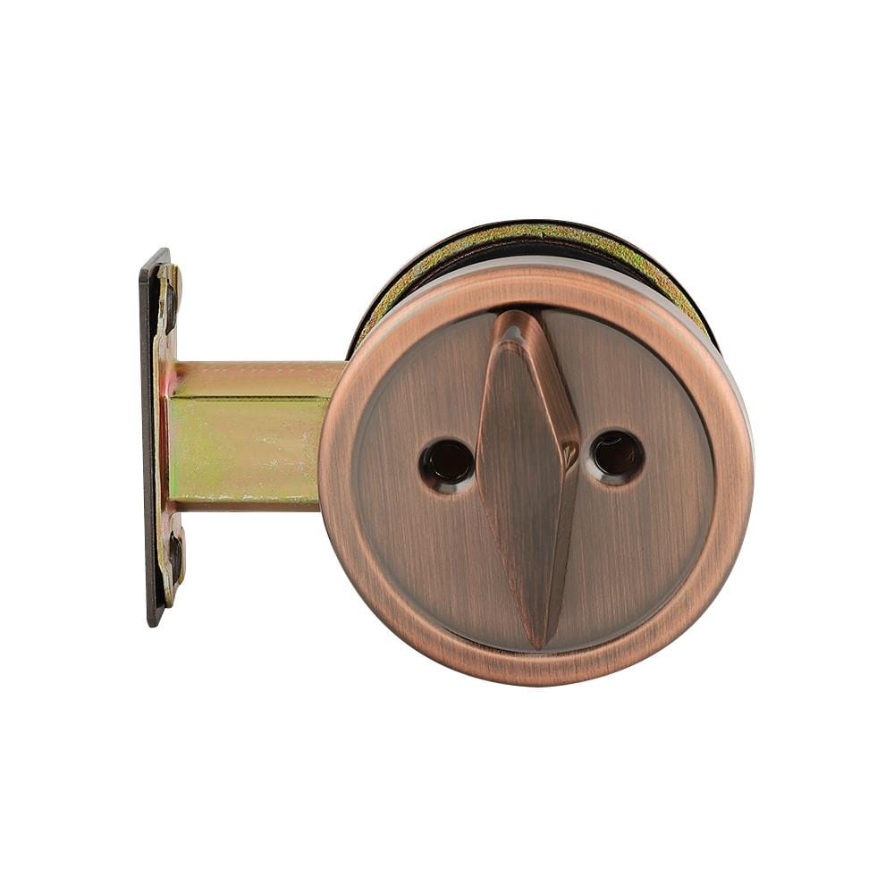 ชุดลูกบิดประตู หัวกลม (พร้อม DEADBOLT) MUL-T-LOCK DTAC-8303(S) สีทองแดงรมดำ