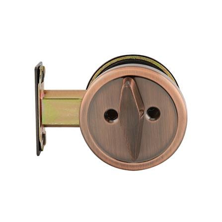 ชุดลูกบิดประตู หัวกลม (พร้อม DEADBOLT) MUL-T-LOCK DTAC-8303(S) สีทองแดงรมดำ_3