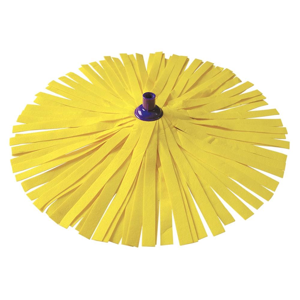 หัวม็อบผ้าไมโครไฟเบอร์หัวจุก SCOTCH-BRITE YELLOW 5 นิ้ว สีเหลือง