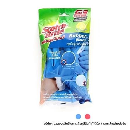 ถุงมือยางกันลื่น ขนาดใหญ่ SCOTH-BRITE SIZE L คละสี_0