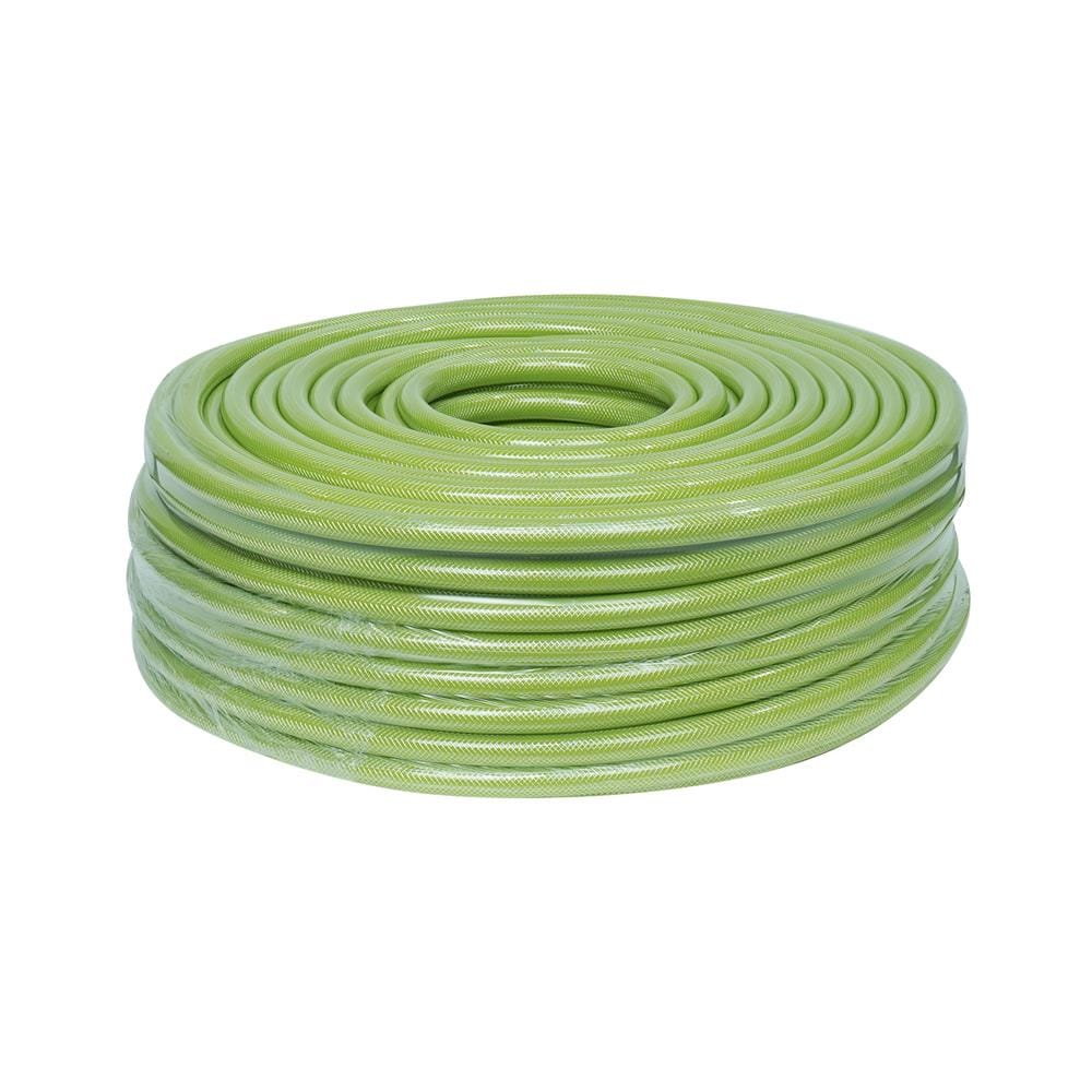 สายยางใยแก้ว SPRING 5/8 นิ้ว X 100 ม. สีเขียว
