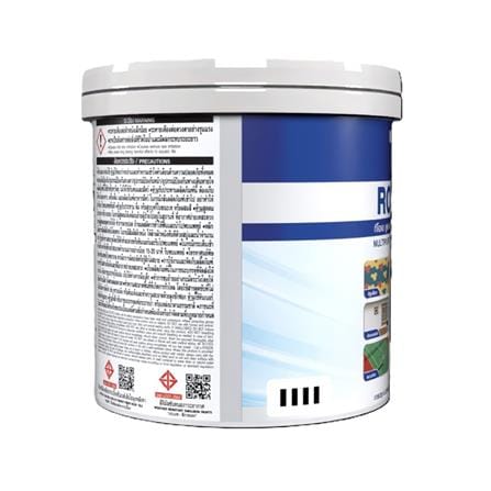 สีทาหลังคา ชนิดกึ่งเงา TOA ROOF PAINT R106 สีส้มอิฐ 1 แกลลอน_2