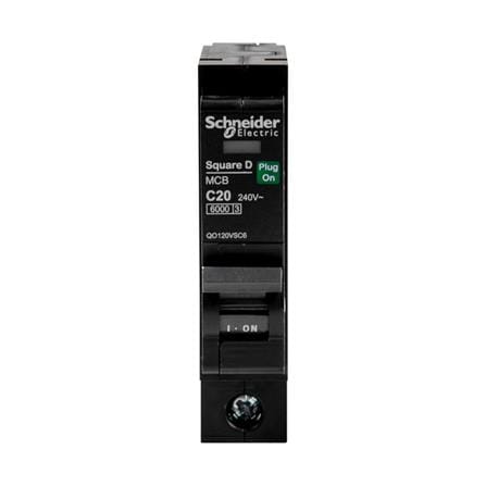 เซอร์กิตเบรกเกอร์ 20 แอมป์ 1โพล 1 เฟส SCHNEIDER รุ...