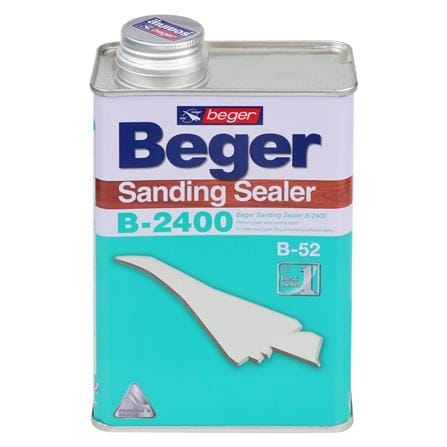 สีรองพื้นไม้ BEGER SANDING SEALER B2400 1/4 แกลลอน