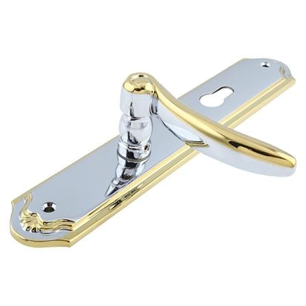 มือจับก้านโยกห้องทั่วไป MORTISE  MTL 2358 สีทองเงา_1