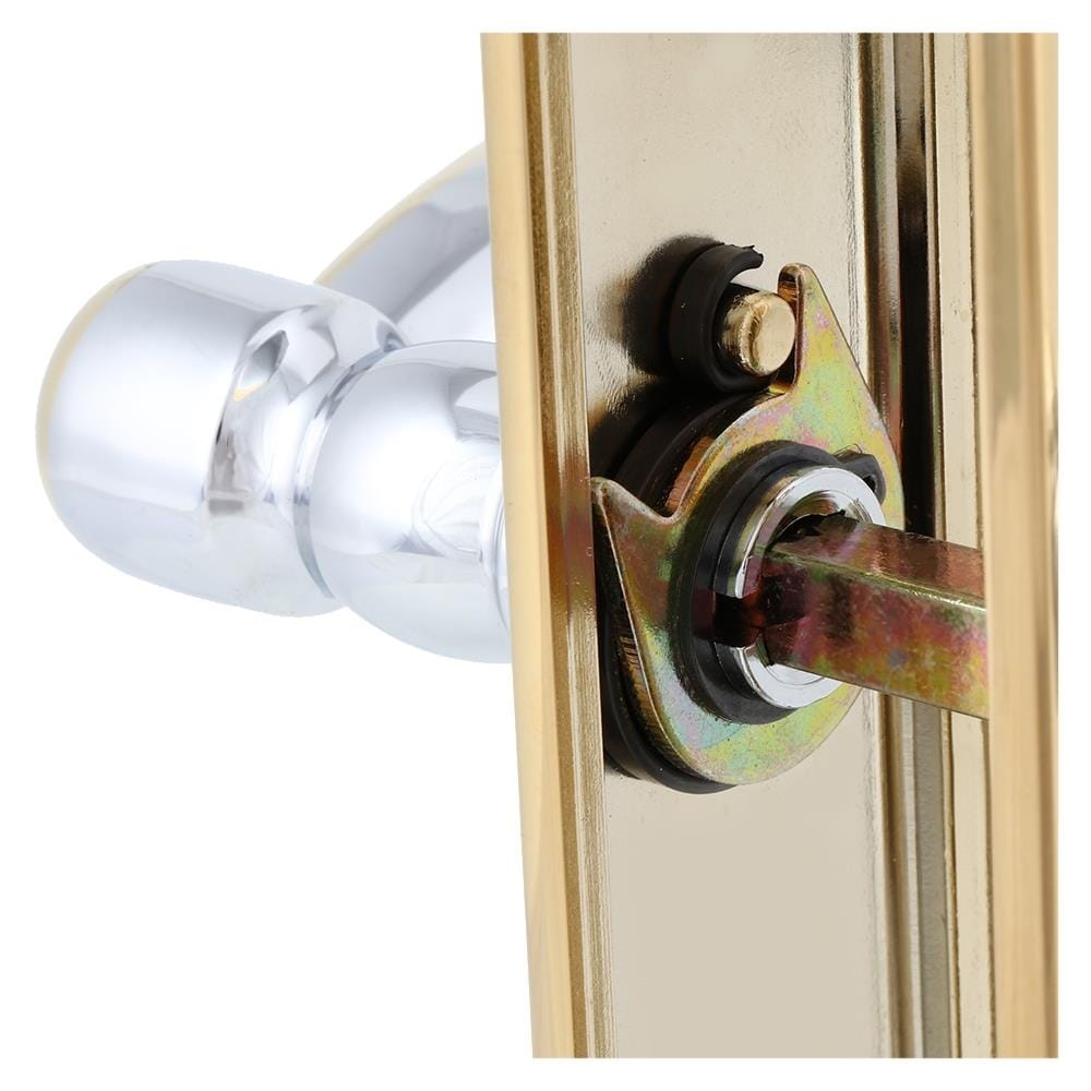 ชุดมือจับก้านโยกหลอก (DUMMY MORTISE)  MUL-T-LOCK 2358 สีทองเงา