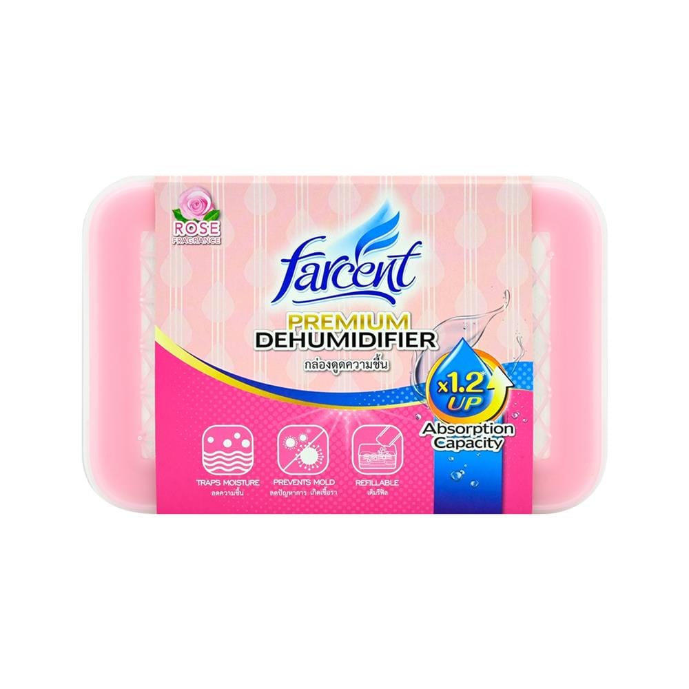 กล่องดูดความชื้น FARCENT D-600 ROSE 660 มล.