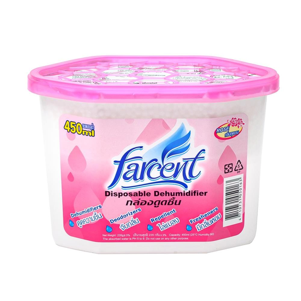กล่องดูดความชื้น FARCENT 450 มล. คละกลิ่น (1 ชิ้น)