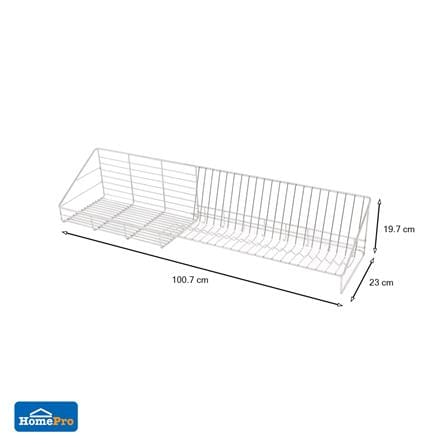 ชั้นคว่ำจานติดผนัง100cm HC/KECH HWS005_5