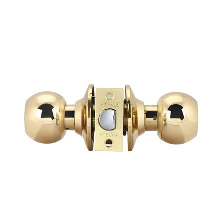 ลูกบิดประตูห้องน้ำ หัวกลม HAFELE 489.93.147 สีทองเหลืองเงา_1