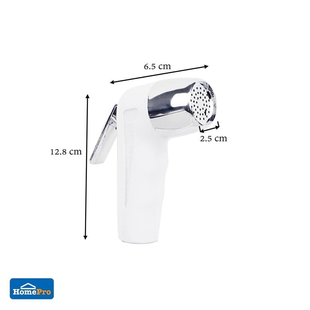 สายฉีดชำระครบชุด BATH TIME BT-WH 9332 สีขาว