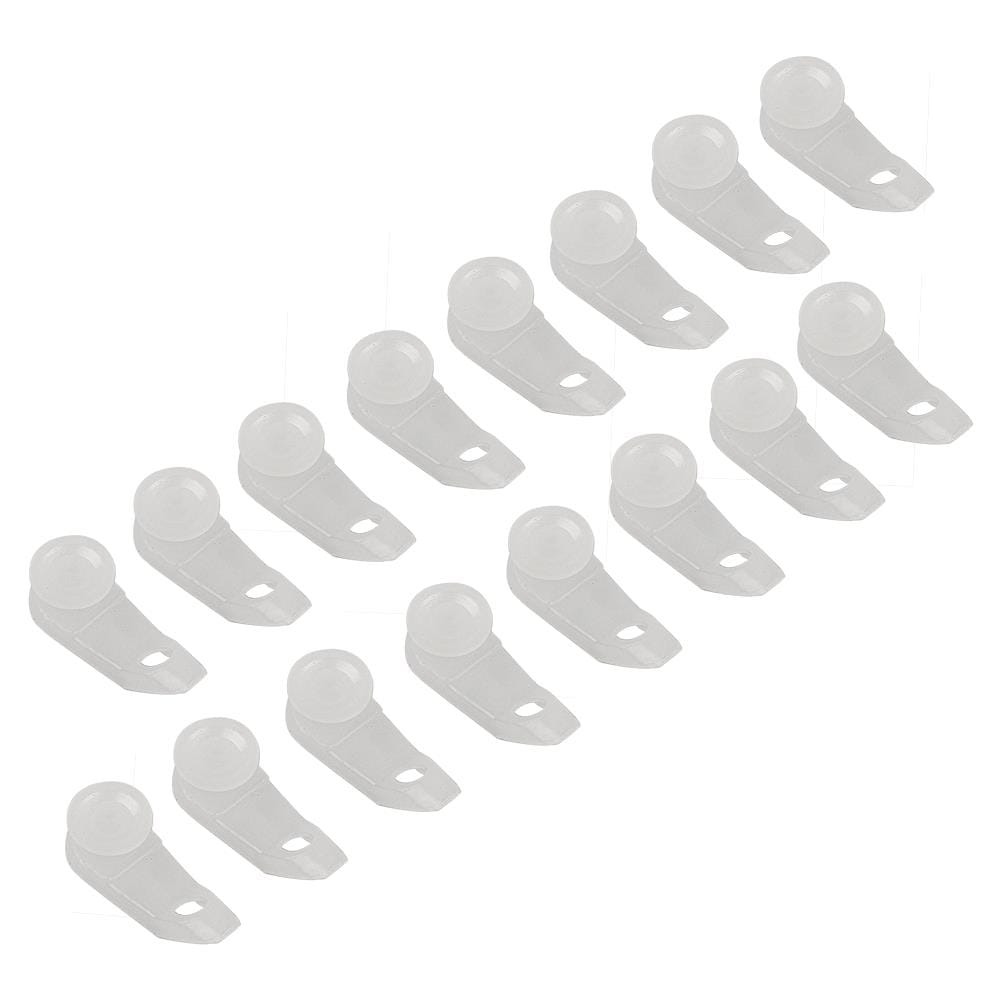 PLASTIC WHEEL CURTAIN TRACK ROLLER HOME LIVING STYLE 50PCS