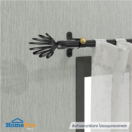 ขารับราง 1 ชั้น เหล็ก HOME LIVING STYLE 25 มม. สีน้ำตาลเข้ม_3