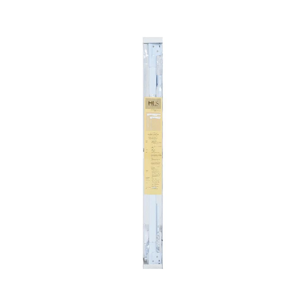 รางอะลูมิเนียม ยืดหด HOME LIVING STYLE ซี 74-125 ซม. สีขาว