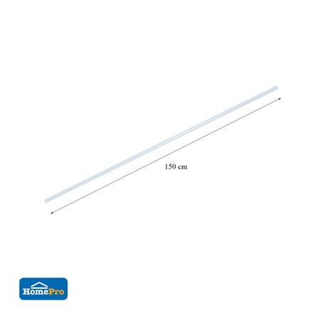 รางผ้าม่าน D.I.Y. HOME LIVING STYLE อะลูมิเนียม 1.5 ม. สีขาว_4