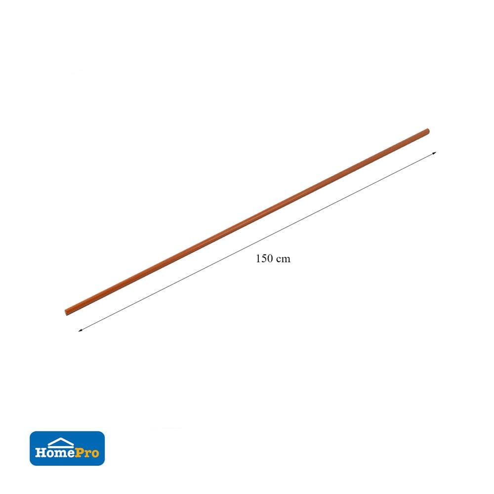 รางผ้าม่าน D.I.Y. HOME LIVING STYLE อะลูมิเนียม 1.5 ม. สีน้ำตาล