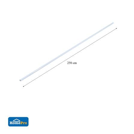 รางผ้าม่าน D.I.Y. HOME LIVING STYLE อะลูมิเนียม 2.5 ม. สีขาว_4