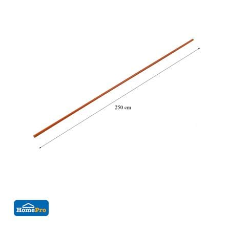 รางผ้าม่าน D.I.Y. HOME LIVING STYLE อะลูมิเนียม 2.5 ม. สีน้ำตาล_4