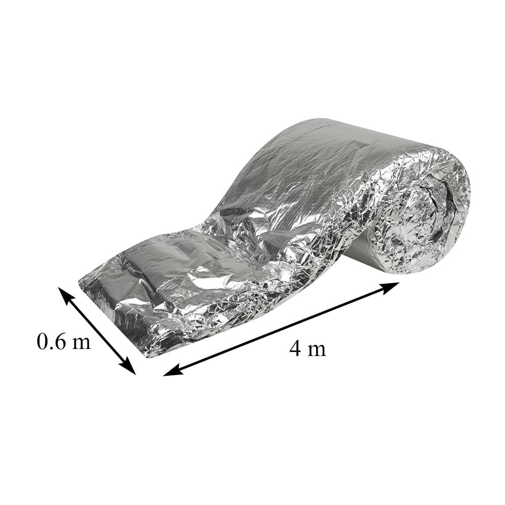 ฉนวนใยแก้วกันความร้อน SUNSHIELD EXTRA COOL หนา 6 นิ้ว 0.6X4 ม.