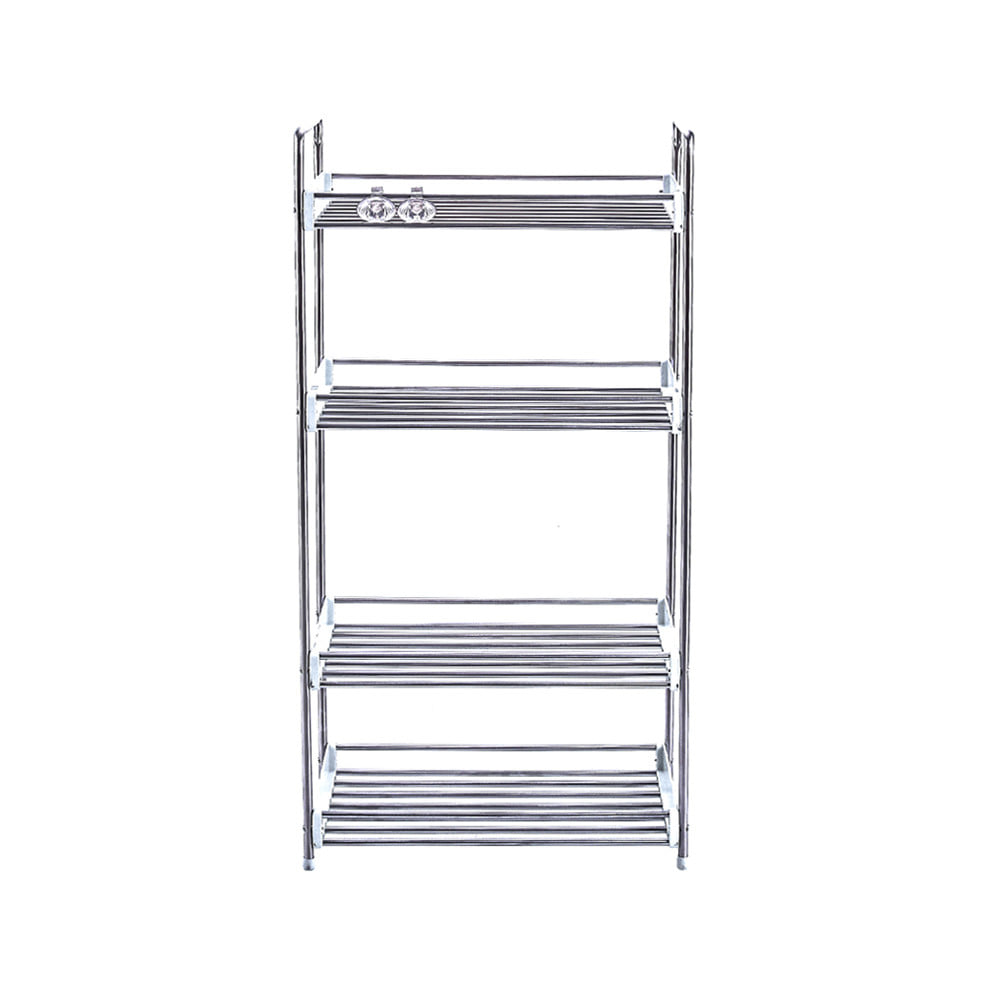ชั้นวางสเตนเลส 4 ชั้น KECH HBS-04W