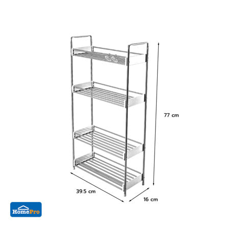 ชั้นวางสเตนเลส 4 ชั้น KECH HBS-04W_5