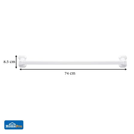 TOWEL RAIL BATH TIME 1427BT WHITE_6