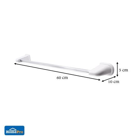 ราวแขวนผ้า BATH TIME 1419BT สีขาว_4