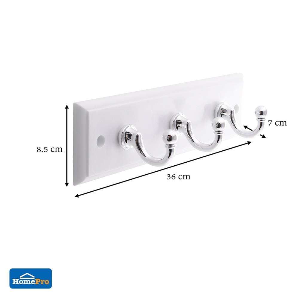 ขอแขวนผ้า BATH TIME 1423BT สีขาว