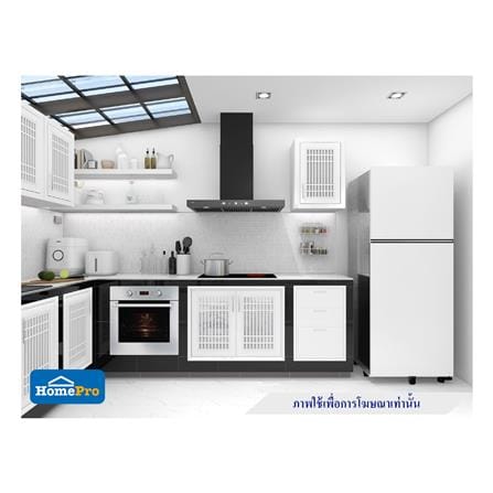 ตู้เดี่ยว ABS CABIN GROOVE 48x68 ซม. สีขาว_5