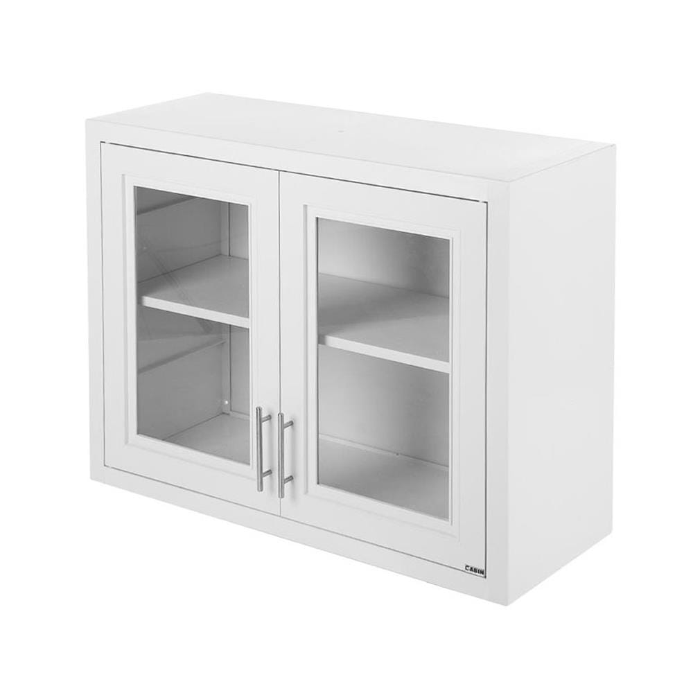 ตู้คู่ CABIN FRAME 88x68 ซม. สีขาว