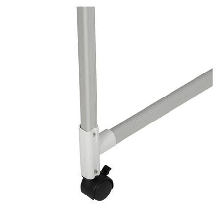 8-BAR ALUMINUM CLOTHES RACK WITH CASTERS PLIM 2M_3