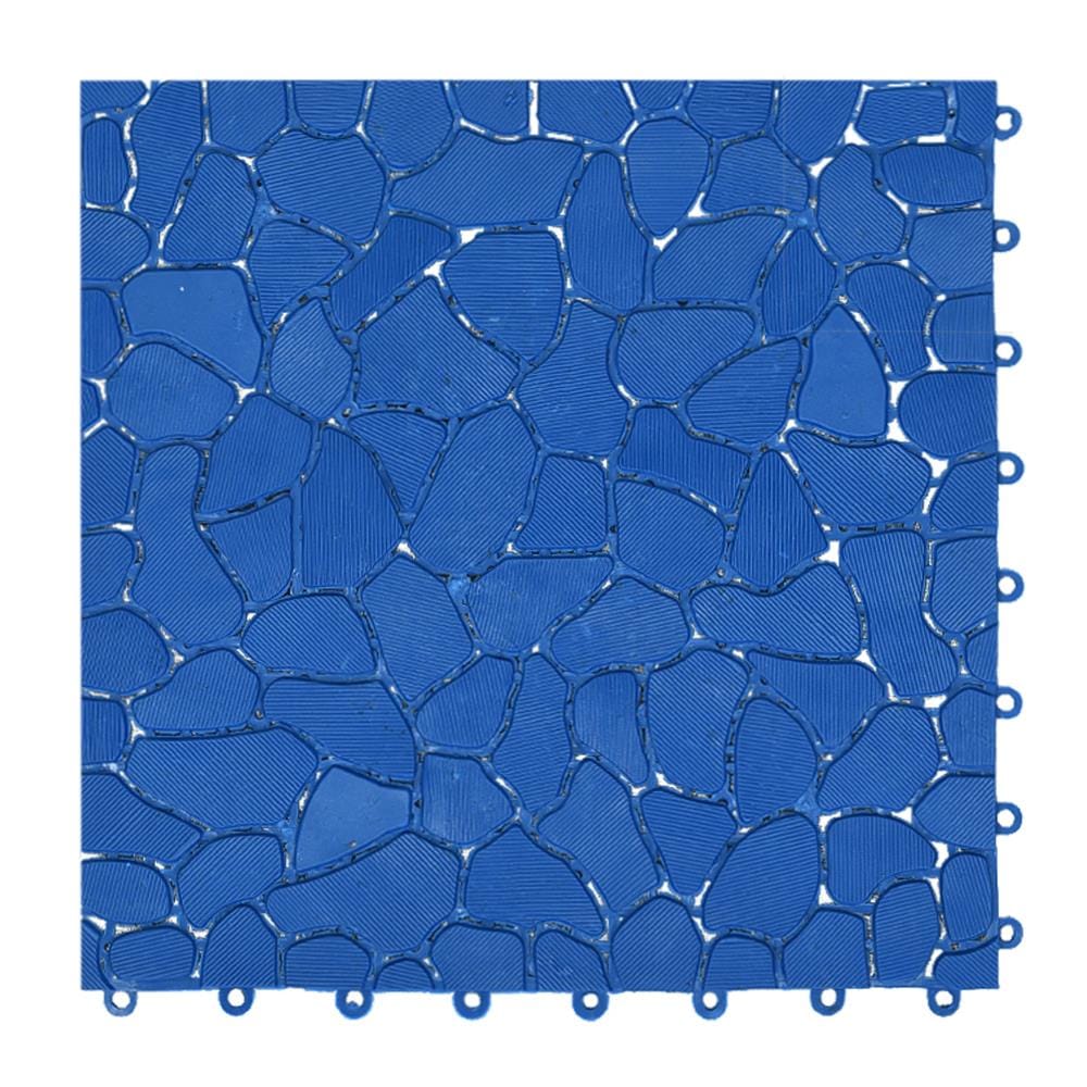 แผ่นกันลื่น HOME LIVING STYLE STONE 30X30 ซม. สีน้ำเงิน