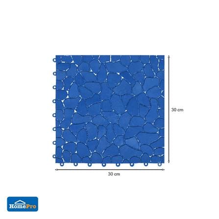 แผ่นกันลื่น HOME LIVING STYLE STONE 30X30 ซม. สีน้ำเงิน_5