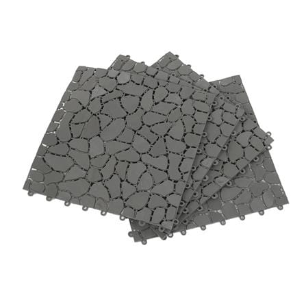 แผ่นกันลื่น HOME LIVING STYLE STONE 30X30 ซม. สีเทา_3