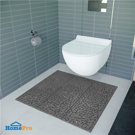 แผ่นกันลื่น HOME LIVING STYLE STONE 30X30 ซม. สีเทา_4