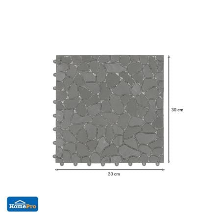 แผ่นกันลื่น HOME LIVING STYLE STONE 30X30 ซม. สีเทา_6