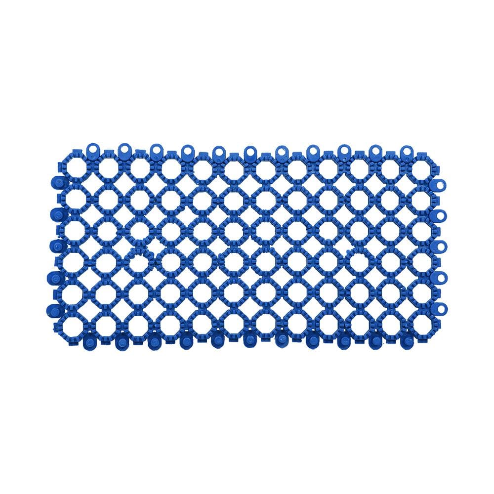 แผ่นกันลื่น HOME LIVING STYLE ROUNDY 15X30 ซม. สีน้ำเงิน