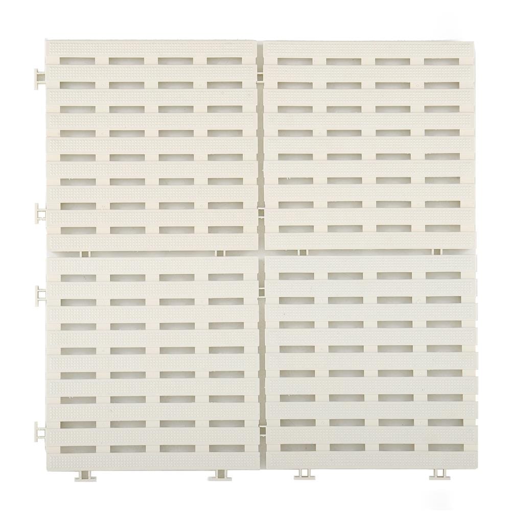 แผ่นกันลื่น HOME LIVING STYLE PARALLEL 30X30 ซม. สีครีม
