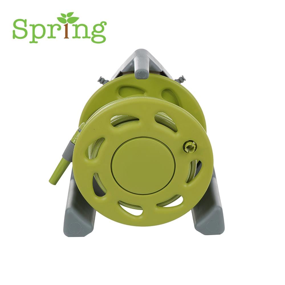 สายยางโรลติดผนัง SPRING H005 1/2 นิ้วx20 ม. สีเขียว