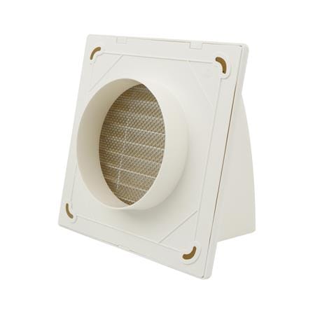 หน้ากากกันแมลงแบบกันฝน PARNO FC125WH 12.5 ซม. สีขาว_4